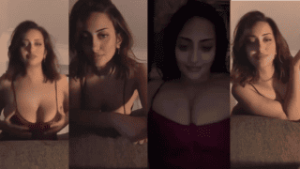 Extremely Sexy Busy Indian Babe Gives Horny Nude Show – Skirt Tease & Nipple Suck