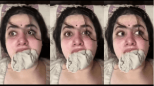 Crying Woman With Panties in Mouth Viral Instagram Reel Part 2